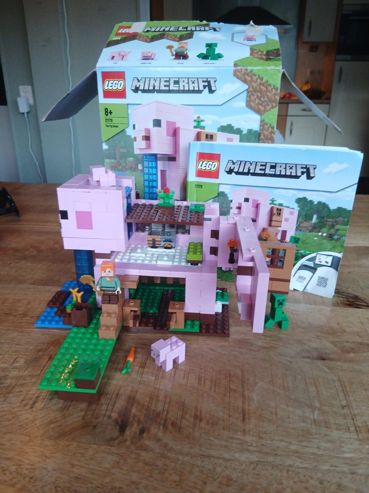 Lego minecraft varkenshuis. 21170, Ophalen of Verzenden