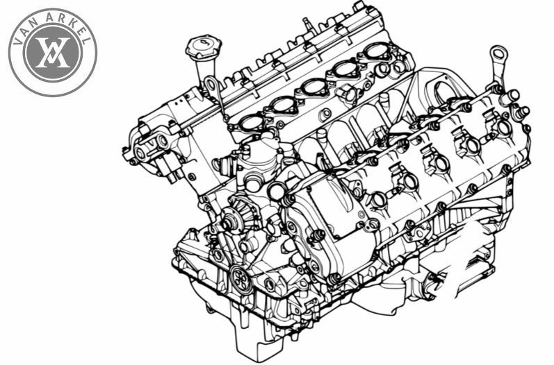 bmw e46 z4 m3 s54 s54b32 ruil motor, Auto-onderdelen, Ophalen, Gebruikt, -, -