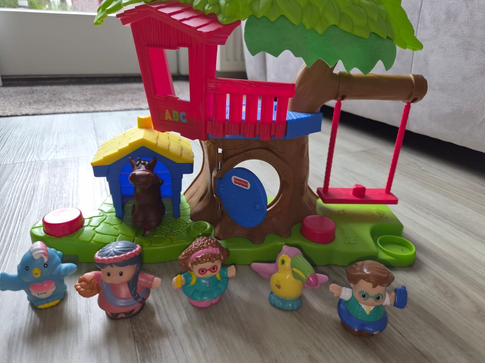 Fisher-Price Little People Boomhut Speelset met Figuren, Ophalen, Gebruikt, Overige typen
