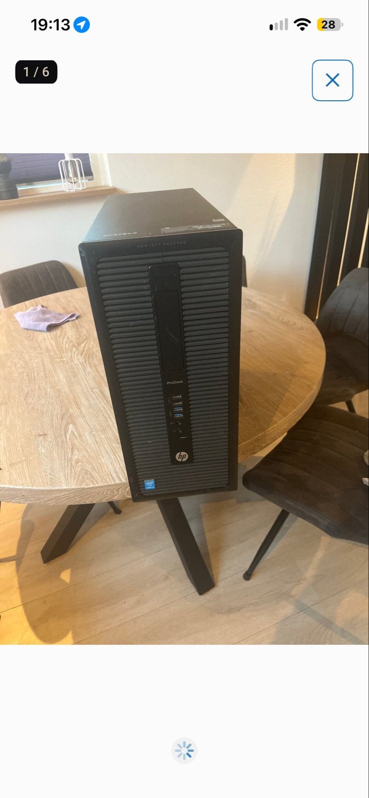 HP ProDesk 600 G1 SFF Desktop PC, Ophalen, Gebruikt, 2 tot 3 Ghz, 8 GB