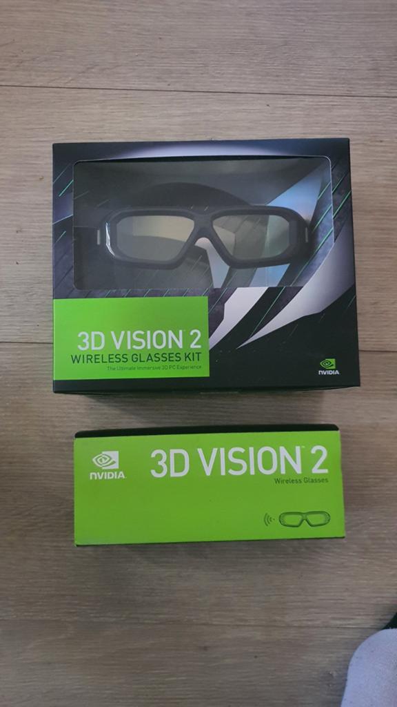 NVIDIA 3D Vision 2 Draadloze Bril Kit, Ophalen of Verzenden, Zo goed als nieuw