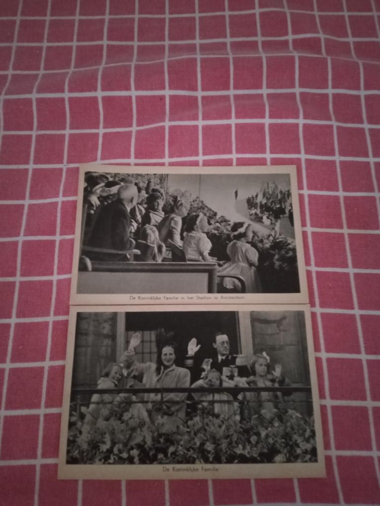 DE KONINKLIJKE familie, Ophalen, Zo goed als nieuw, Kaart, Foto of Prent