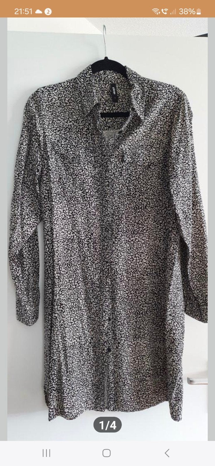 Eksept Lange Blouse - Tuniek/Jurkje, maat L, Maat 38/40 (M), Zwart, Ophalen of Verzenden, Zo goed als nieuw
