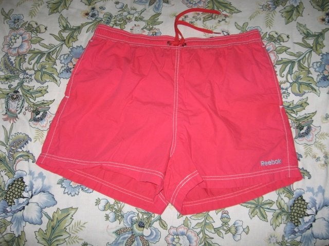 Te koop heren zwem short Reebok, Kleding | Heren, Badmode en Zwemkleding, Zwemshort, Maat 52/54 (L), Rood, Verzenden