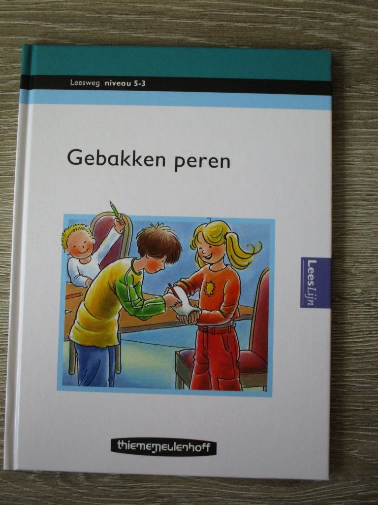 Leesweg niveau 5-3 - Gebakken peren - Rien Broere, Ophalen of Verzenden, Gelezen, Fictie algemeen