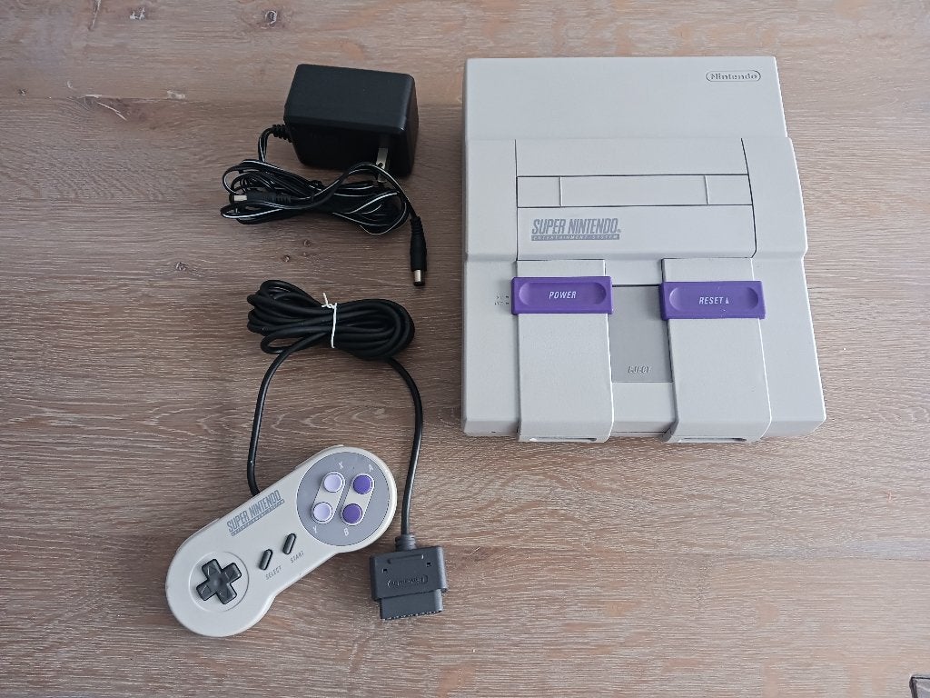Super Nintendo NTSC 1CHIP-01, Ophalen of Verzenden, Gebruikt, Met 1 controller