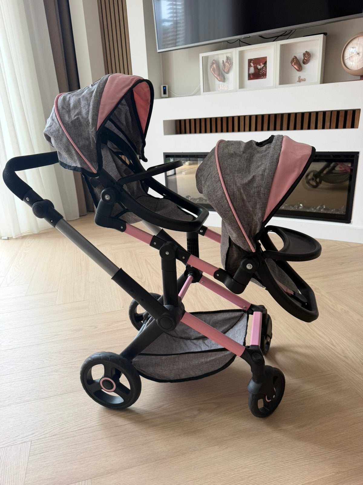 Duo poppenwagen – zo goed als nieuw!, Ophalen of Verzenden, Zo goed als nieuw