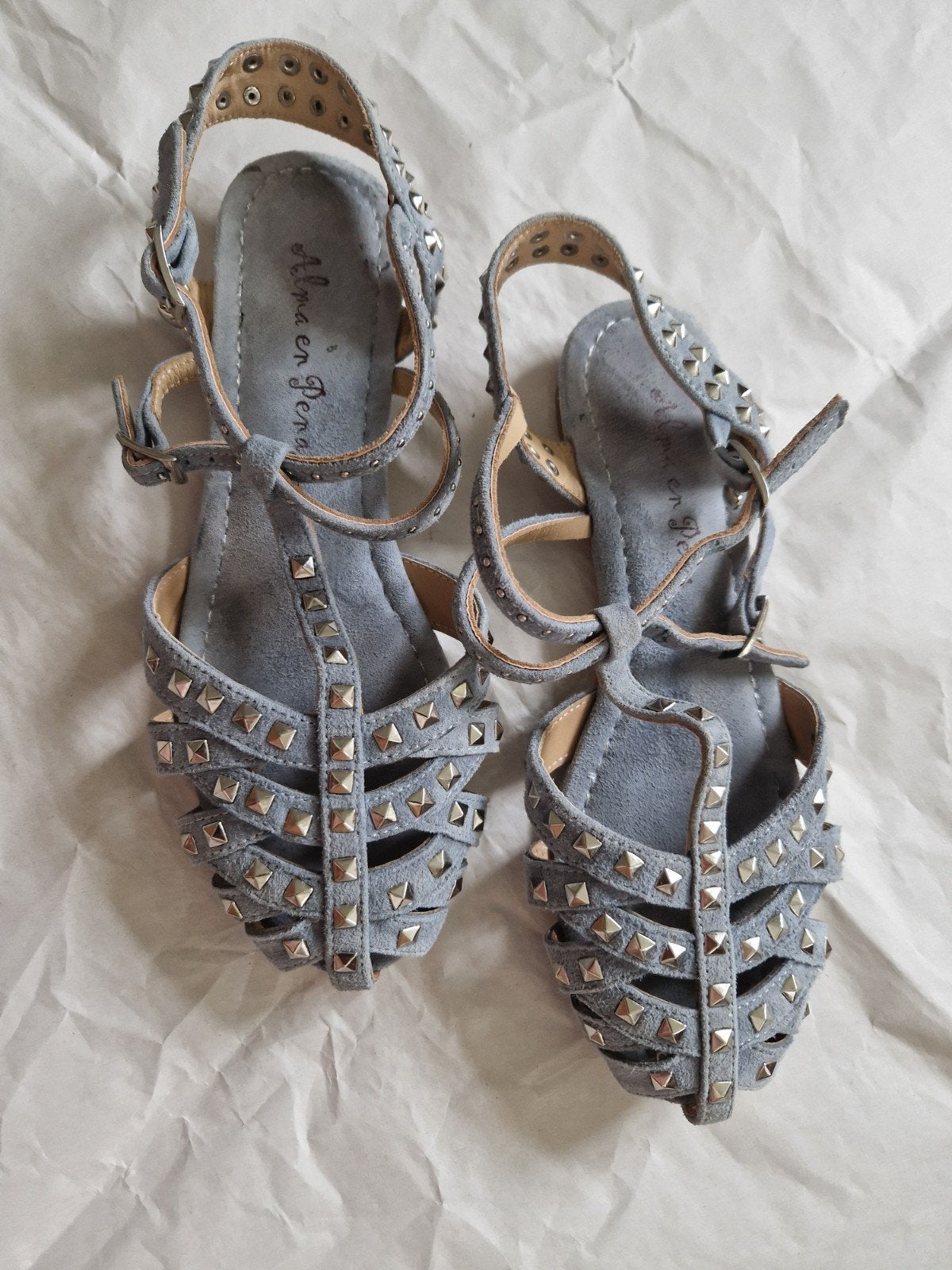 Alma en Pena. Sandalen. Ballerina's. Nieuw., Kleding | Dames, Schoenen, Alma en Pena, Blauw, Nieuw, Sandalen of Muiltjes