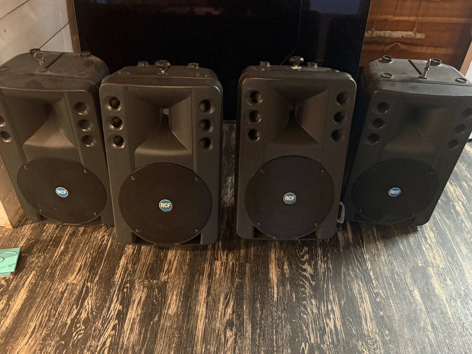 4x RCF ART 300 Speaker Systeem - Krachtige Geluidsweergave, Gebruikt, Wolkammerstraat 2c, Speakerset, RCF