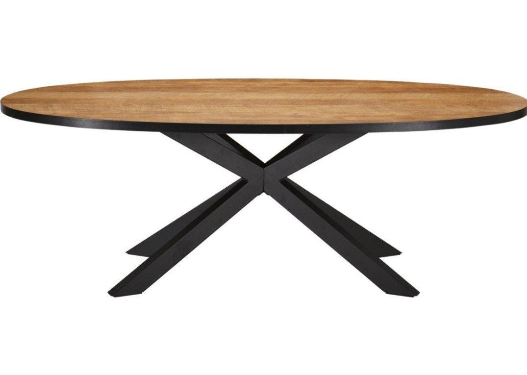 Eetkamertafel 220x 120 x 77, Huis en Inrichting, Ophalen, 100 tot 150 cm, 200 cm of meer, Zo goed als nieuw
