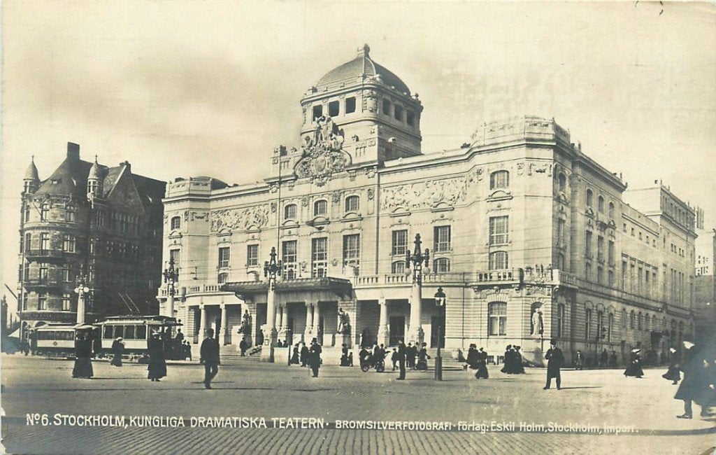 379-101-009 Stockholm, Verzenden, Voor 1920, Overig Europa