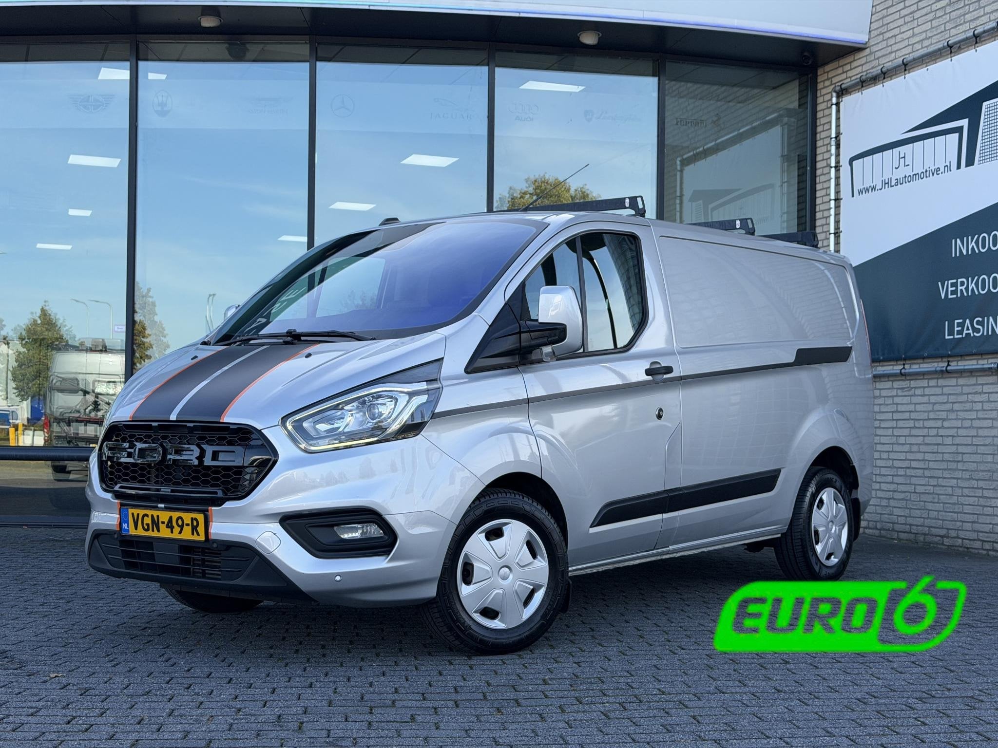 Ford Transit Custom 280 2.0 TDCI L1H1*AUTOM*NAVI*CRUISE*HAAK, Stof, Euro 6, 4 cilinders, Verwarmde buitenspiegels