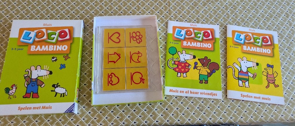 Loco Bambino starterspakket - basisdoos en 2 boekjes, Kinderen en Baby's, Speelgoed | Educatief en Creatief, Ophalen, Zo goed als nieuw
