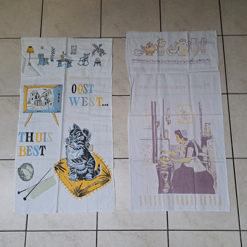 vintage diverse modellen voor Brabantia handdoekrek, Gebruikt, Katoen, Ophalen of Verzenden, Overige typen