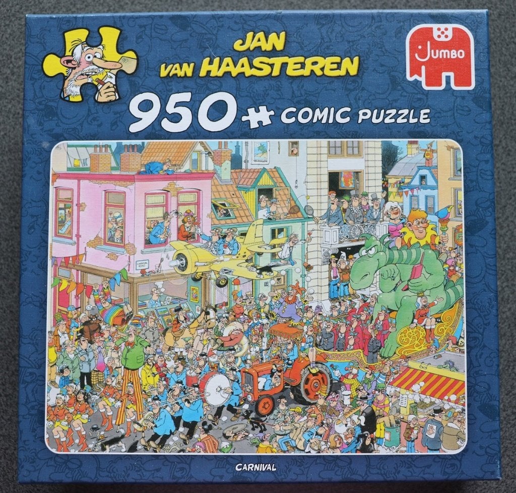 Jan van Haasteren legpuzzel 950 st.: Carnaval (Carnival), Ophalen of Verzenden, 500 t/m 1500 stukjes, Zo goed als nieuw, Legpuzzel