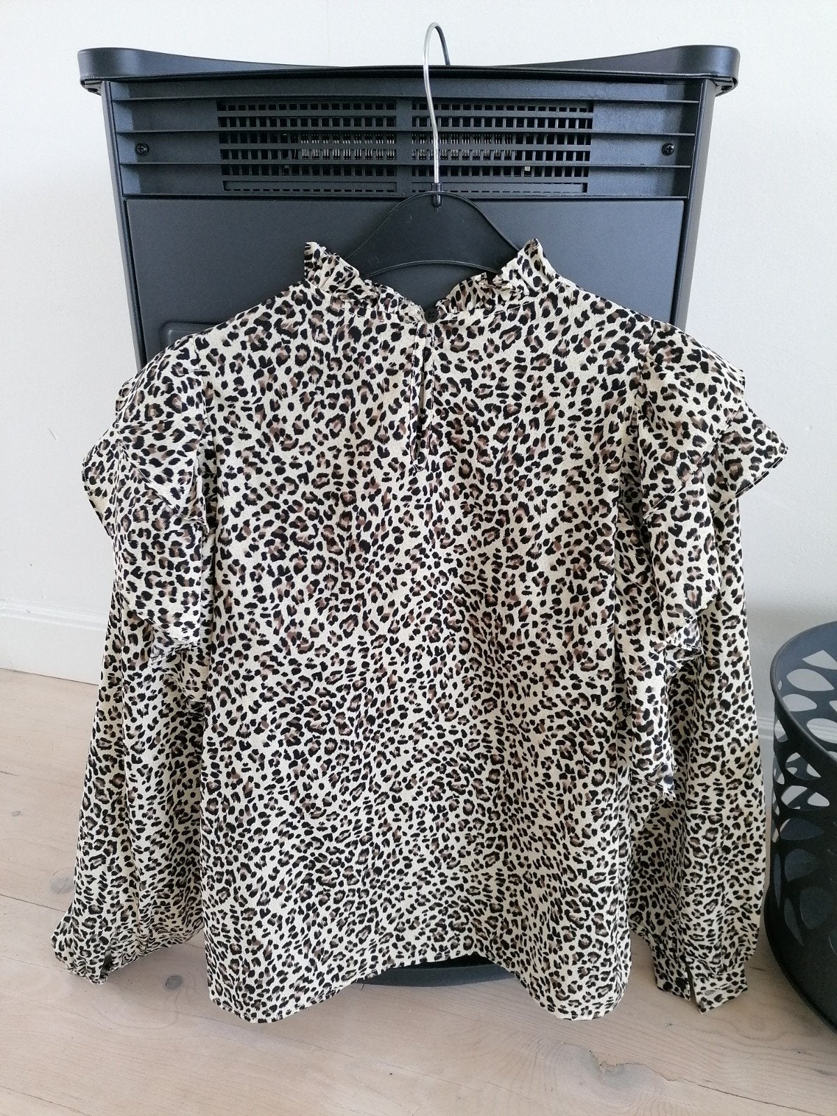 Loavies gave blouse. Maat S! Luipaard print., Maat 38/40 (M), Beige, Ophalen of Verzenden, Loavies