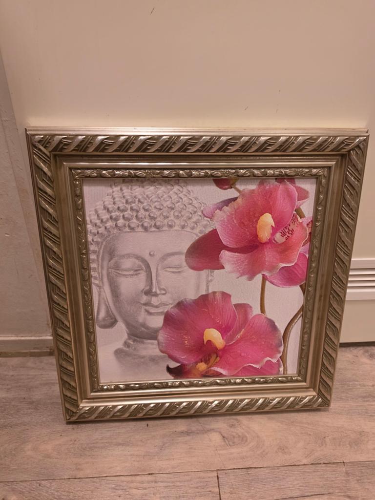 Boedha schilderij, Ophalen, Minder dan 50 cm, Zo goed als nieuw, Minder dan 50 cm