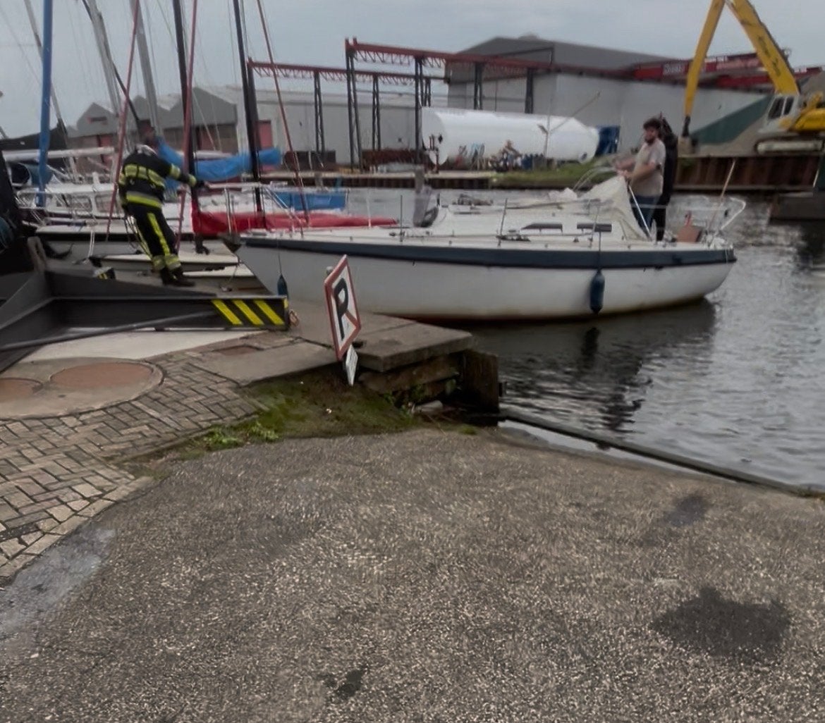 Kleine boot, Ophalen of Verzenden, Gebruikt