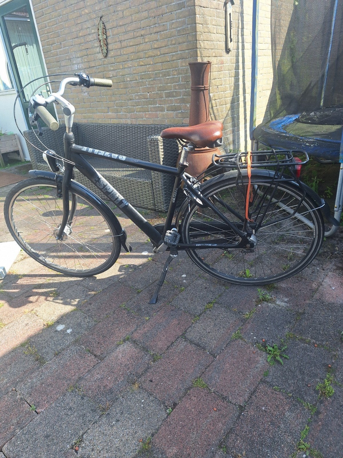 Gazelle Esprit herenfiets - Zwart, 49 cm, 47 tot 50 cm, Ophalen of Verzenden, Gebruikt, Gazelle
