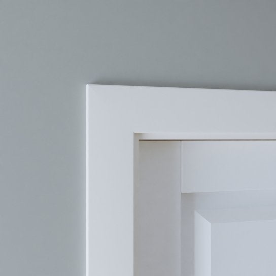 Architraaf glad mdf 2x gegrond 18x70 - moet 11 aug weg, Ophalen, Zo goed als nieuw, Mdf, 200 tot 250 cm