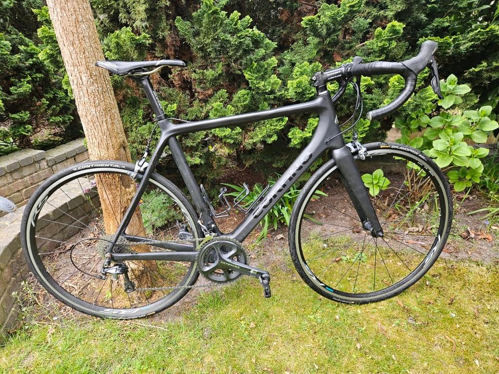 Custom Corano racefiets full carbon Ultegra maat 56, Fietsen en Brommers, 28 inch, Gebruikt, Carbon, Velgrem
