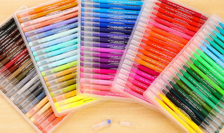 Waterverf Pennen Kwasten / Pen Kwast Aquarel Verf Kleuren, Hobby en Vrije tijd, Schilderen, Verzenden, Nieuw, Waterverf