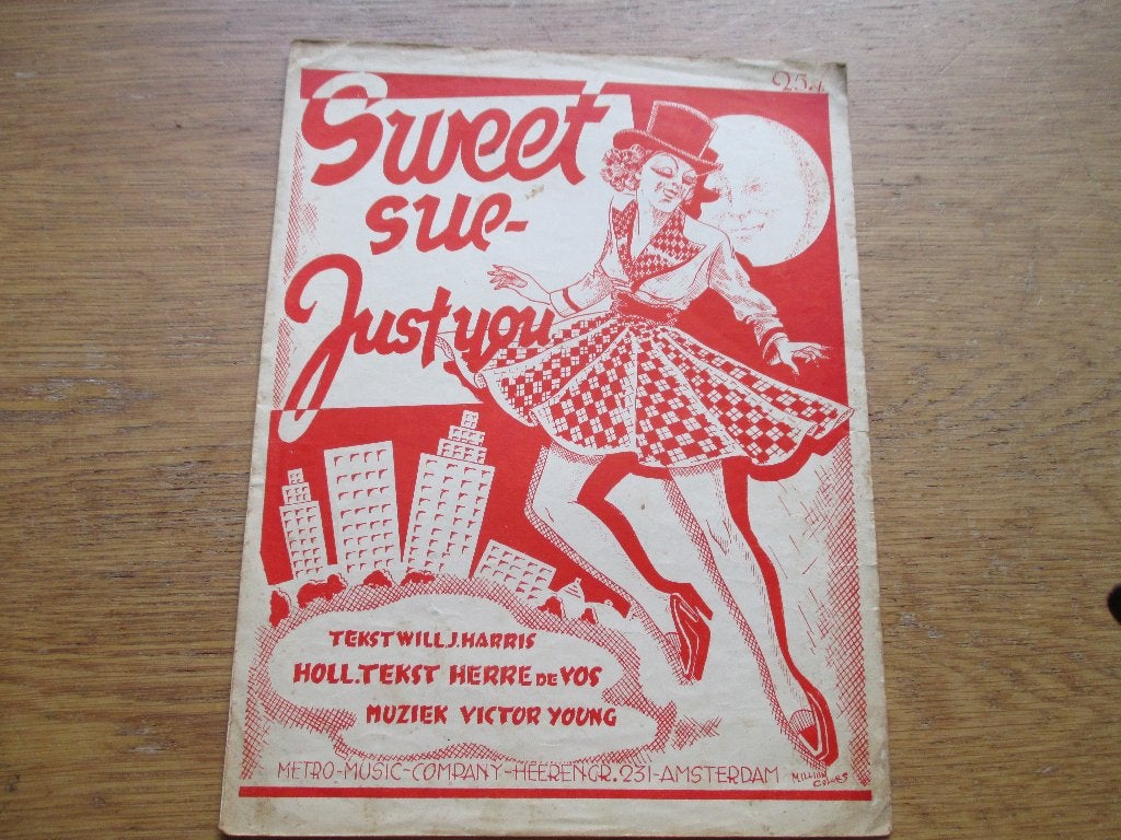 Sweet Sue - Just You! Vintage bladmuziek, Muziek en Instrumenten, Gebruikt, Overige soorten, Ophalen of Verzenden, Gitaar