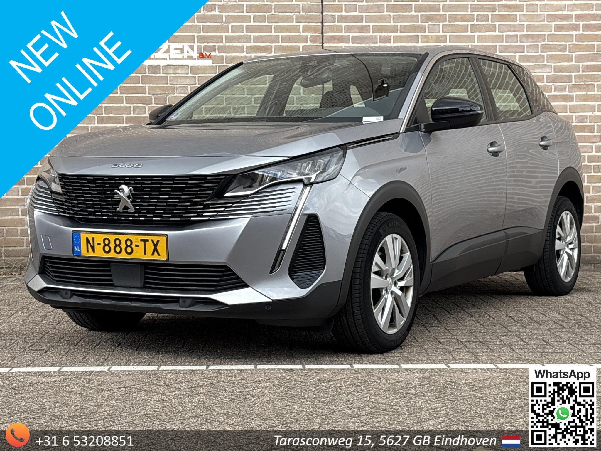 Peugeot 3008 1.2 PureTech Active Pack Business | € 10.700,, Voorwielaandrijving, Stof, Gebruikt, 1199 cc