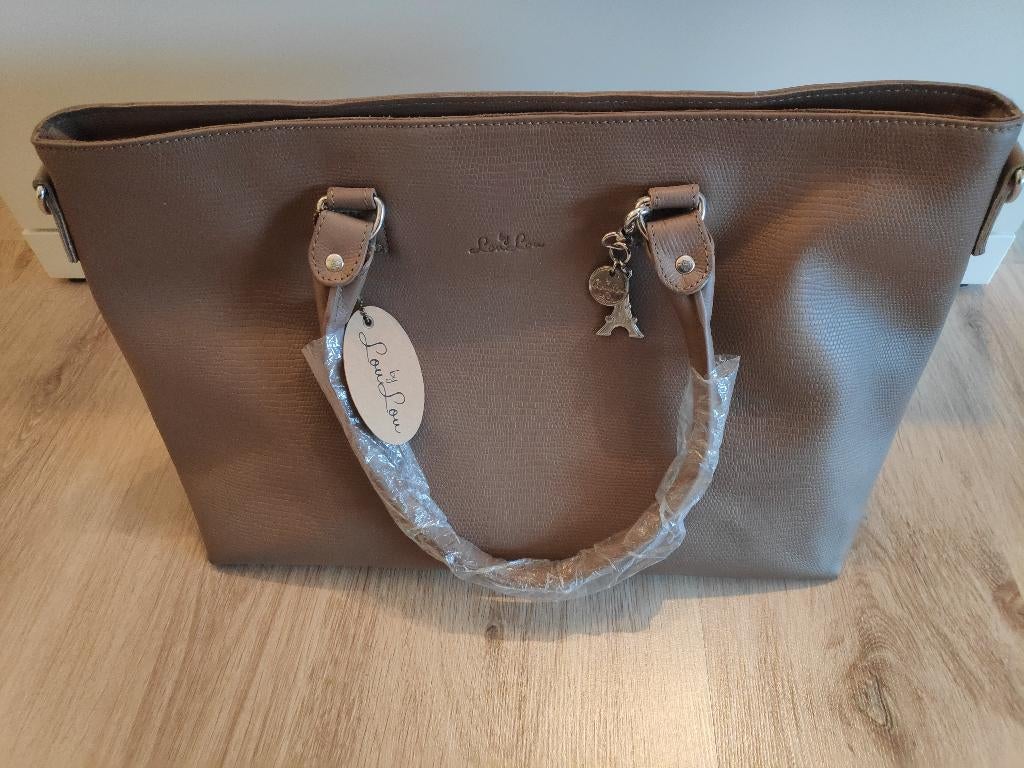 By LouLou bruine lederen handtas nieuw, Ophalen of Verzenden, Nieuw, Bruin, Handtas