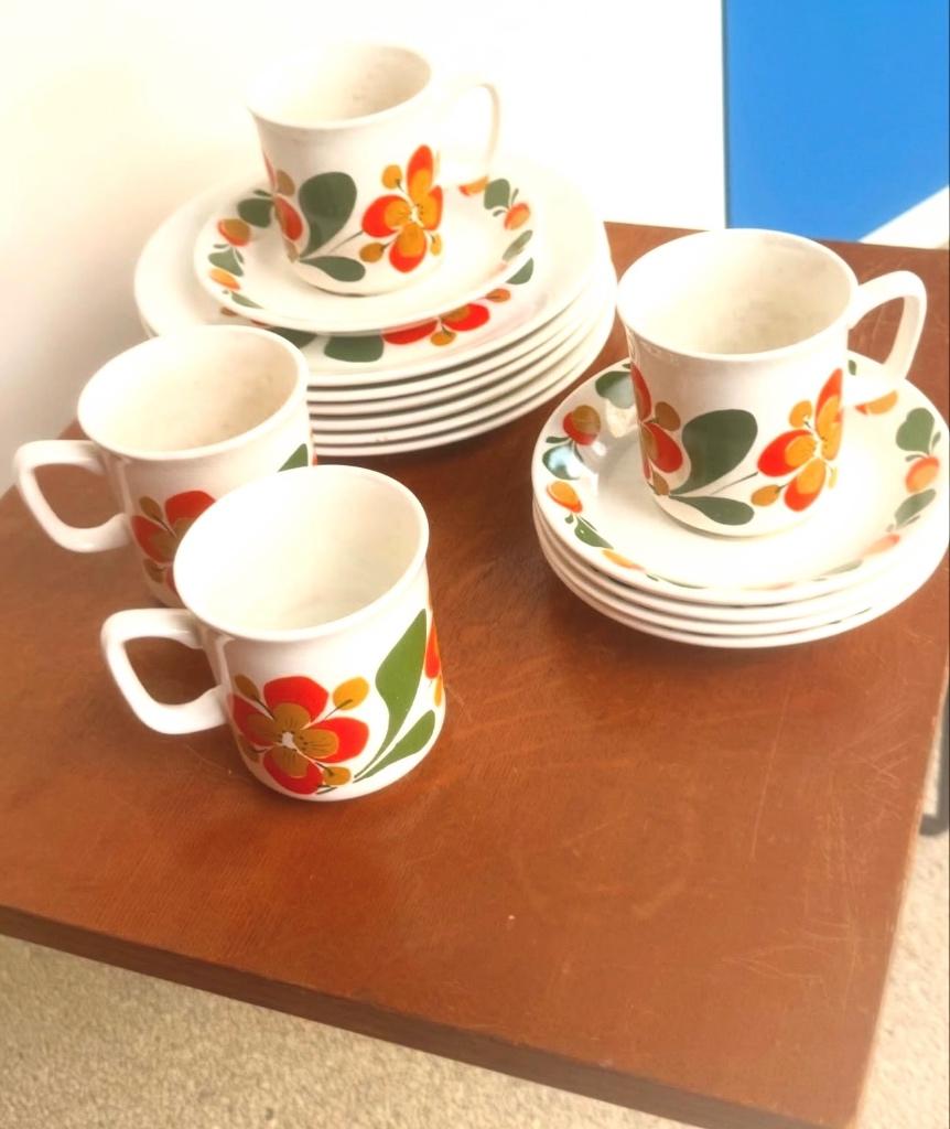 Vintage servies uit Noorwegen, Ophalen of Verzenden, Gebruikt, Porselein, Overige stijlen