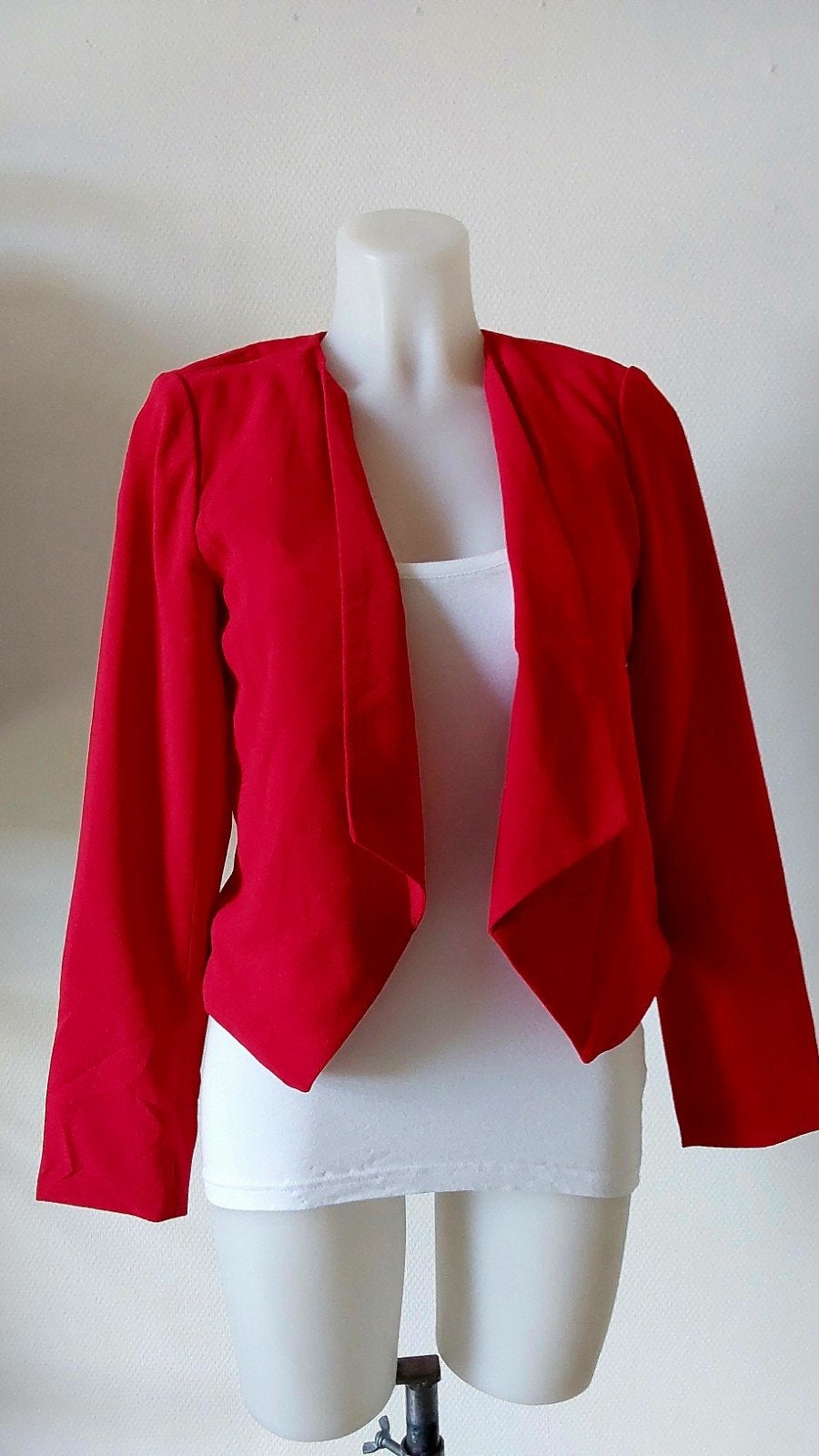 Mooi nieuw rood jasje van ONLY, maat 36, ., Nieuw, Ophalen of Verzenden, ONLY