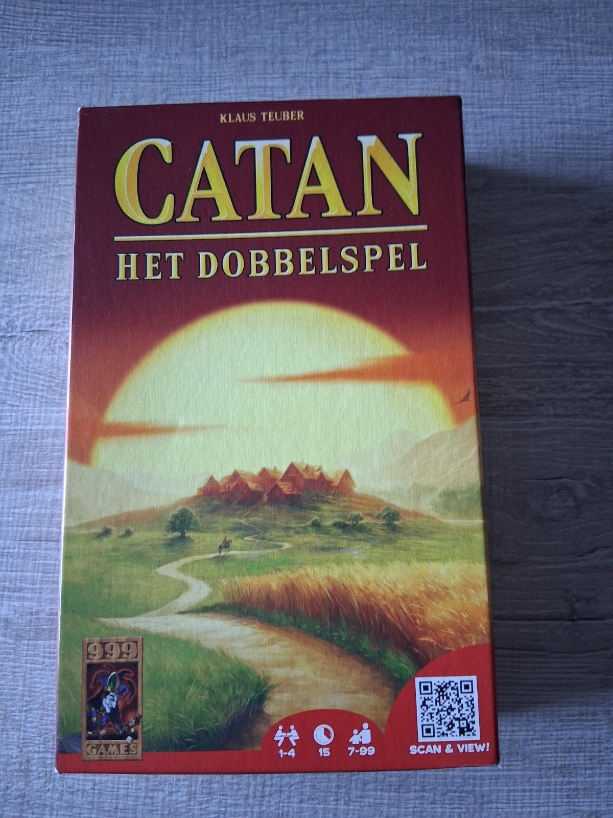 Catan: Het Dobbelspel, 1-4 spelers, vanaf 7 jaar, Een of twee spelers, Ophalen of Verzenden, Zo goed als nieuw, 999 Games