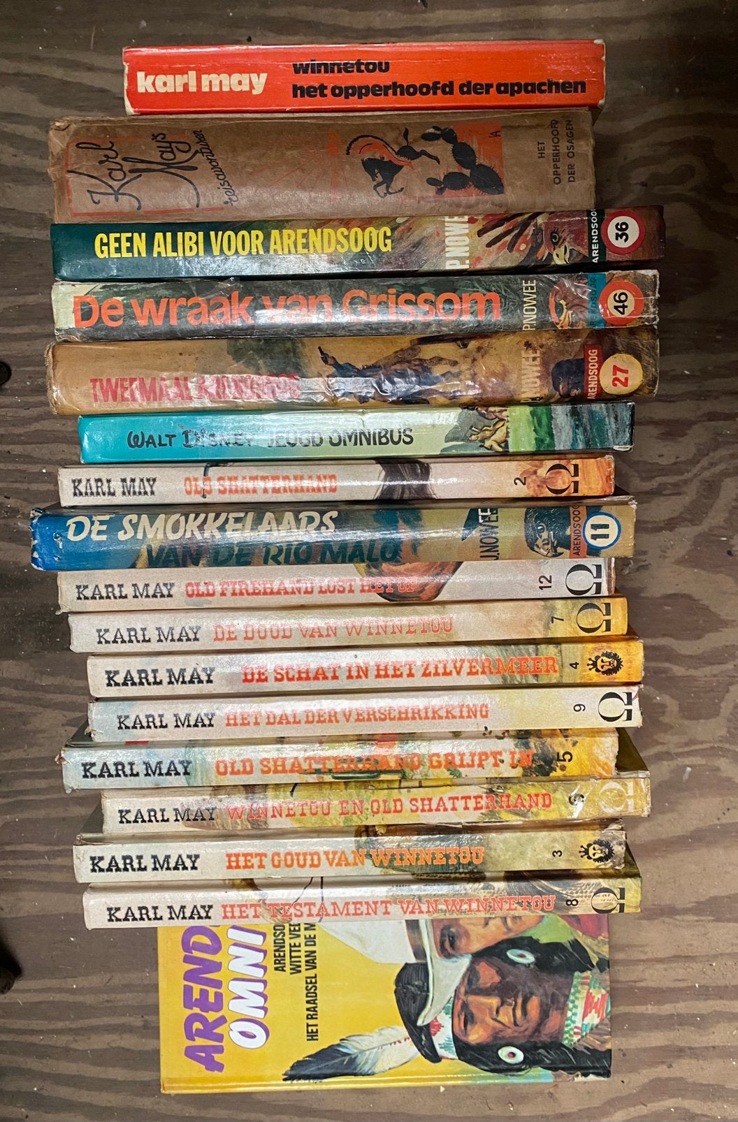 Grote collectie Karl May boeken - Winnetou, Old Shatterhand, Ophalen of Verzenden, Gelezen, Nederland