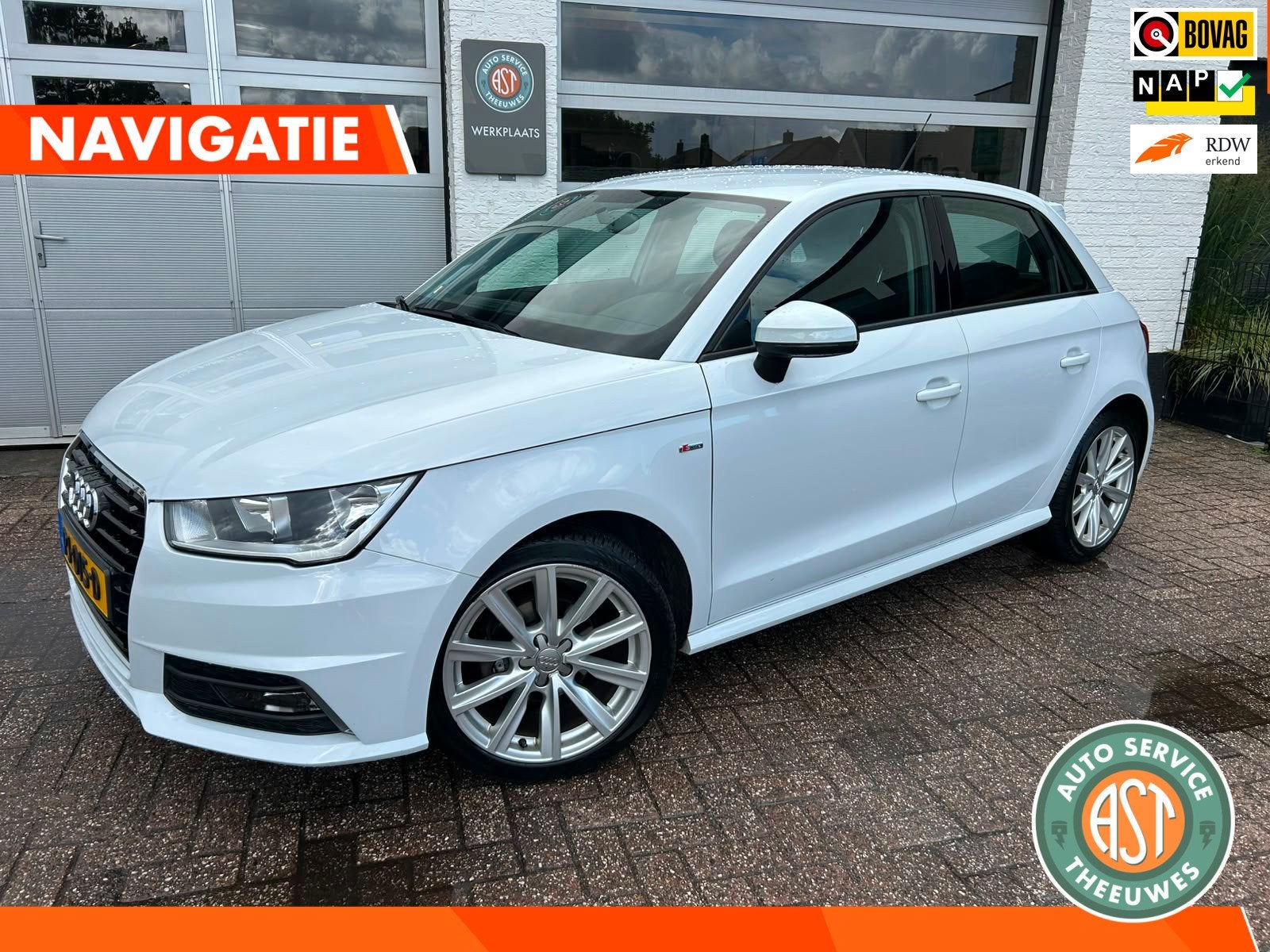 Audi A1 Sportback 1.0 TFSI Adrenalin S-LINE NAVI|CRUISE|NAP, Auto's, Voorwielaandrijving, Stof, 95 pk, 4 stoelen