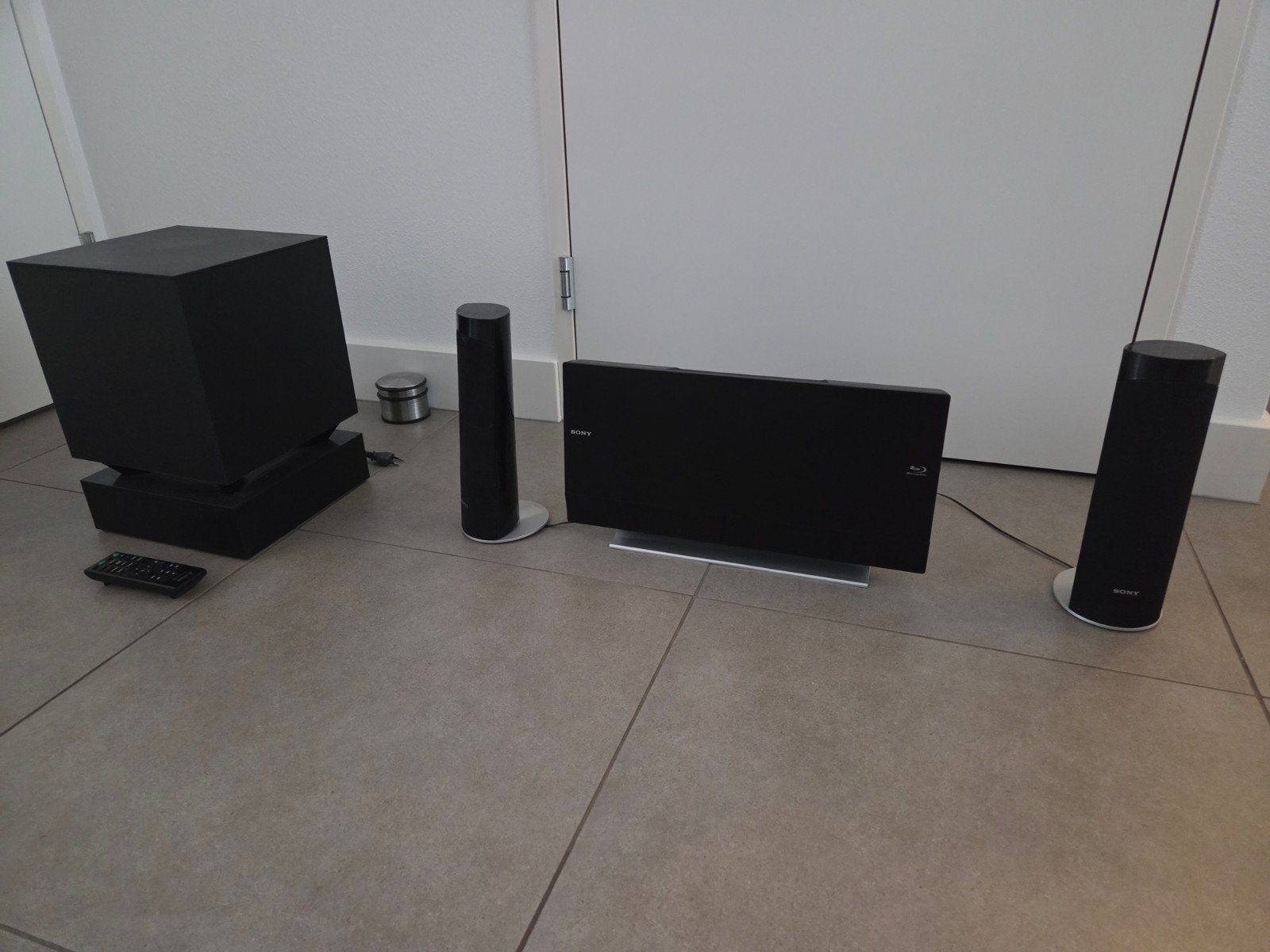 Sony Blu-Ray 3D set met 2.1 speakers, BDV l600, Ophalen, 2.1-systeem, Blu-ray-speler, 70 watt of meer