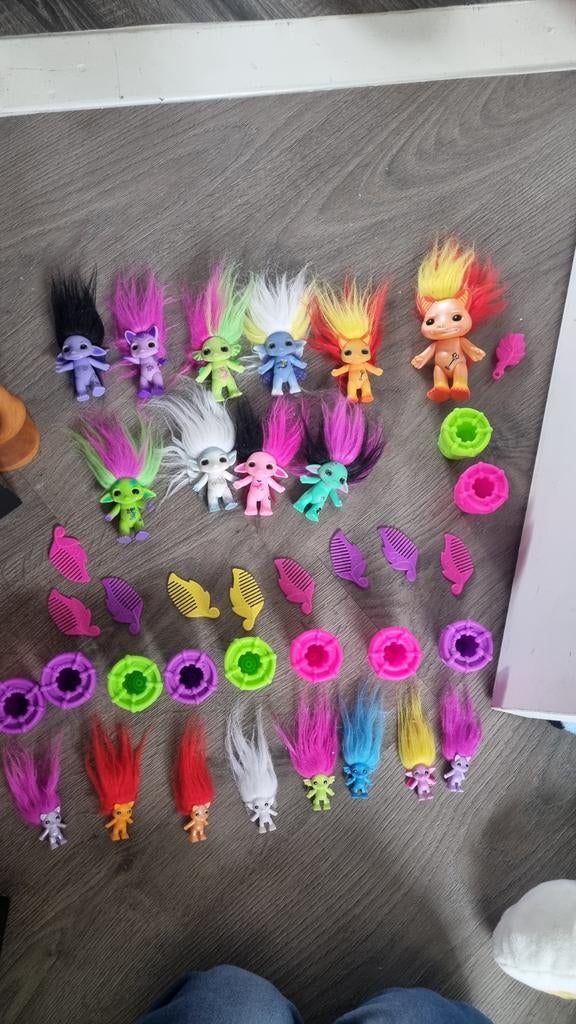 The Zelfs popjes trollen, Verzamelen, Poppetjes en Figuurtjes, Ophalen of Verzenden, Zo goed als nieuw