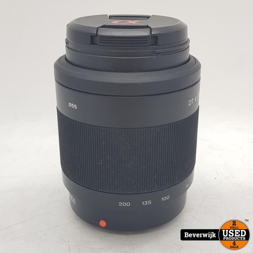 Sony DT 4-5.6/55-200MM Fotocamera Lens - In Goede Staat, Audio, Tv en Foto, Fotografie | Lenzen en Objectieven, Sony, Zo goed als nieuw