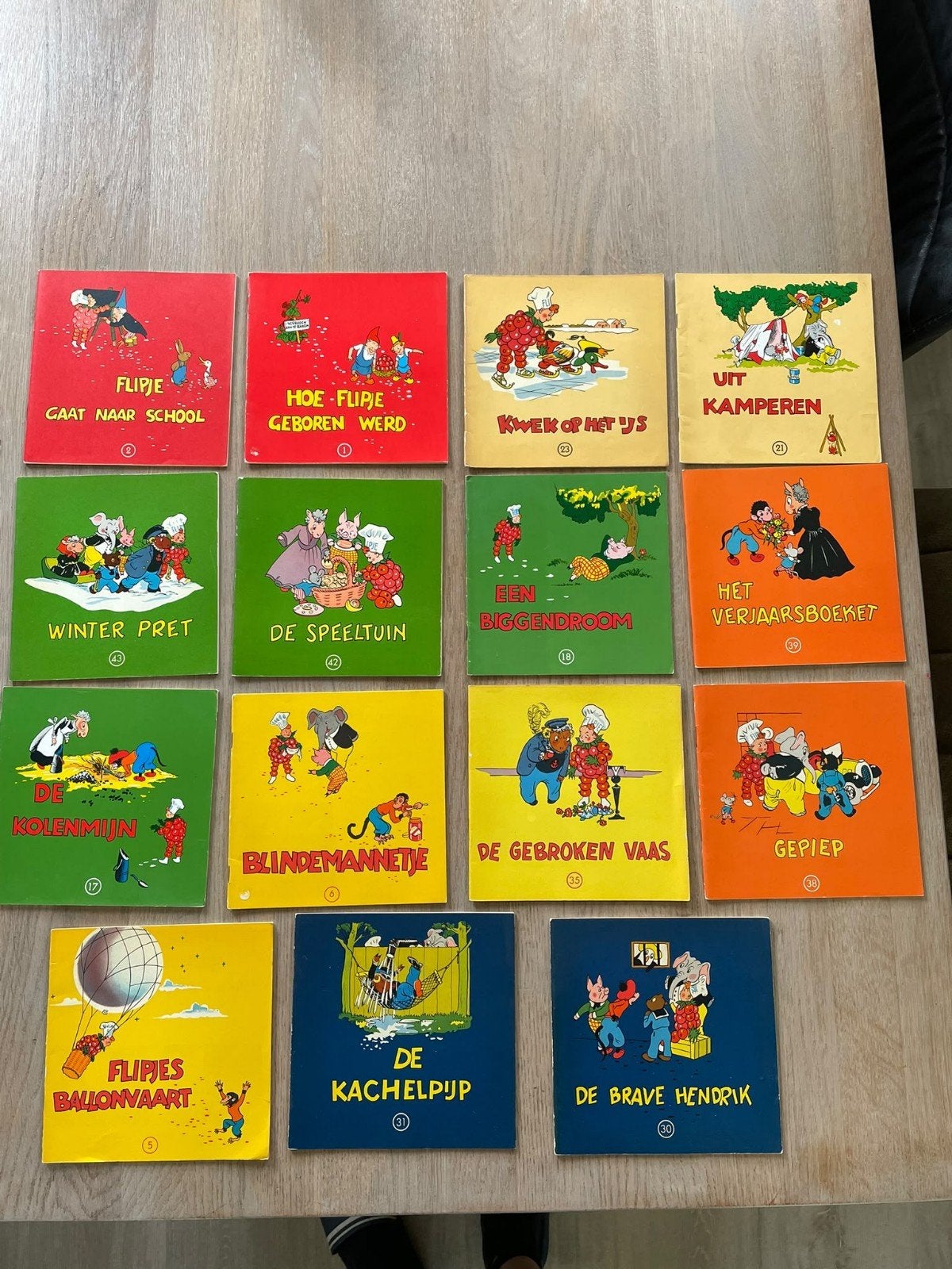 Verzameling Flipje- betuwe - Tiel- boekjes, Ophalen of Verzenden, Gebruikt, Overige typen