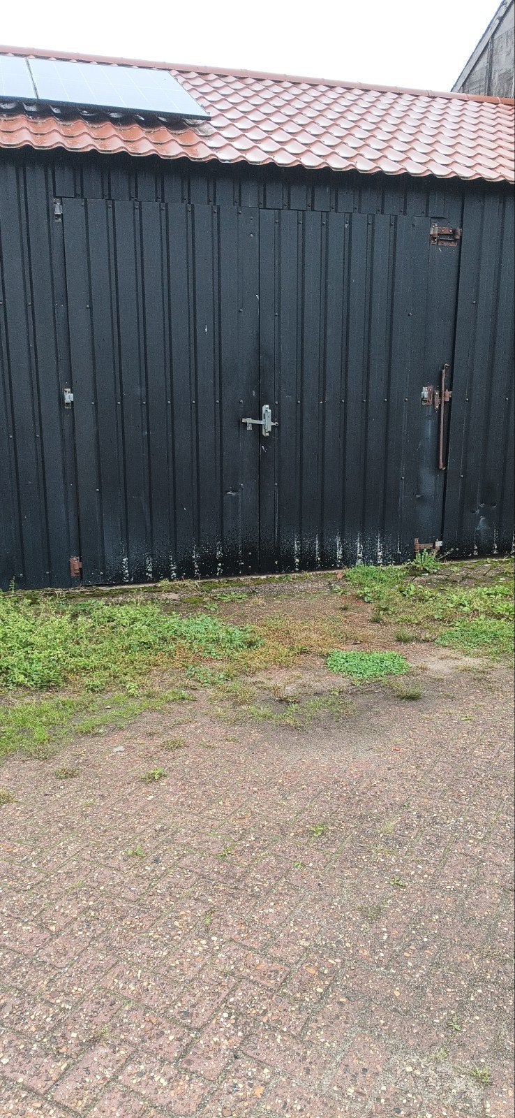 dubbele schuur deuren, Doe-het-zelf en Verbouw, Ophalen, 120 cm of meer, Binnendeur, 215 cm of meer