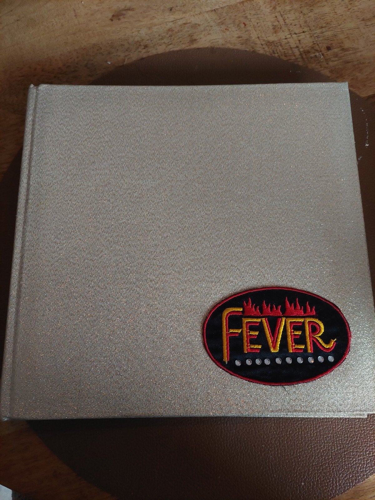 Fever Foto/Kaarten Boek - Glitter Beige, Ophalen of Verzenden, Gebruikt