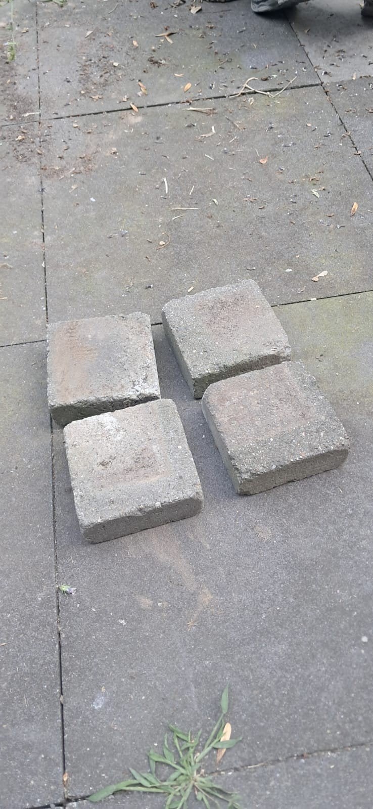 Betontegels., Tuin en Terras, Tegels en Klinkers, Ophalen of Verzenden, Gebruikt, Beton, Terrastegels