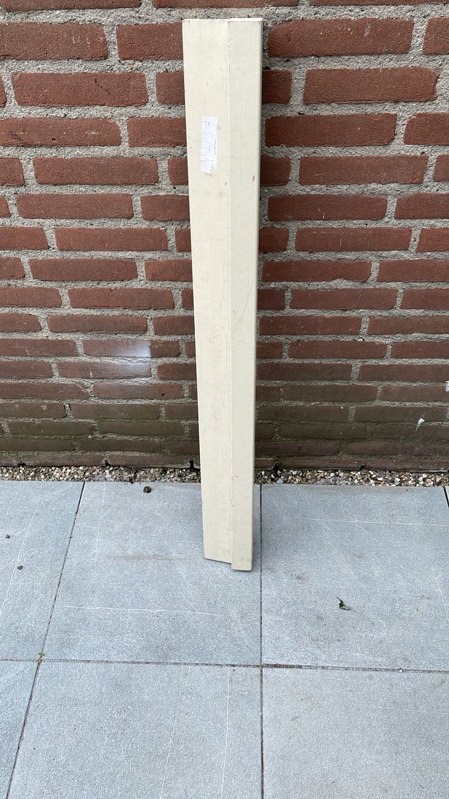 Houten dorpel, Ophalen, Nieuw