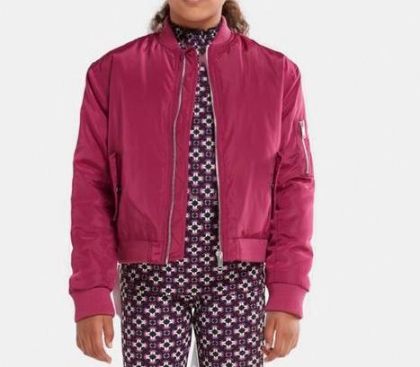 Meiden bomber jasje Shoeby, 128/134, Ophalen of Verzenden, Gebruikt, Meisje, Jas