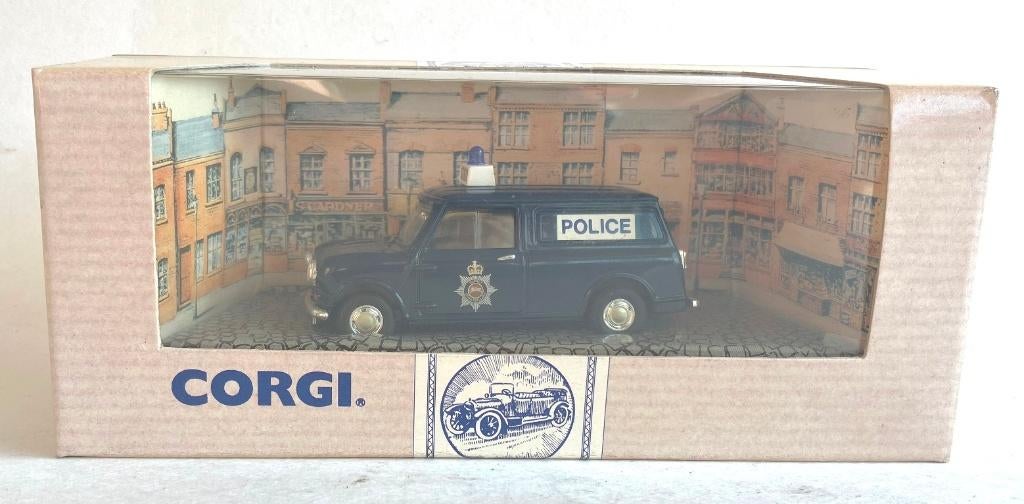 Mini Van Surrey Police Corgi Classic # 96956., Ophalen of Verzenden, Zo goed als nieuw, Auto, Corgi