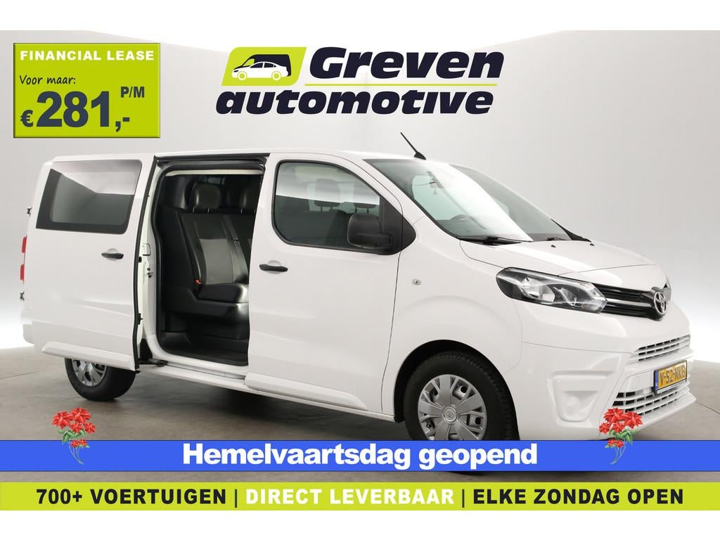 Toyota ProAce Worker 2.0 D-4D L3H1 | DC | 6 Zits | Trekhaak, Auto's, Voorwielaandrijving, Gebruikt, Euro 6, 4 cilinders