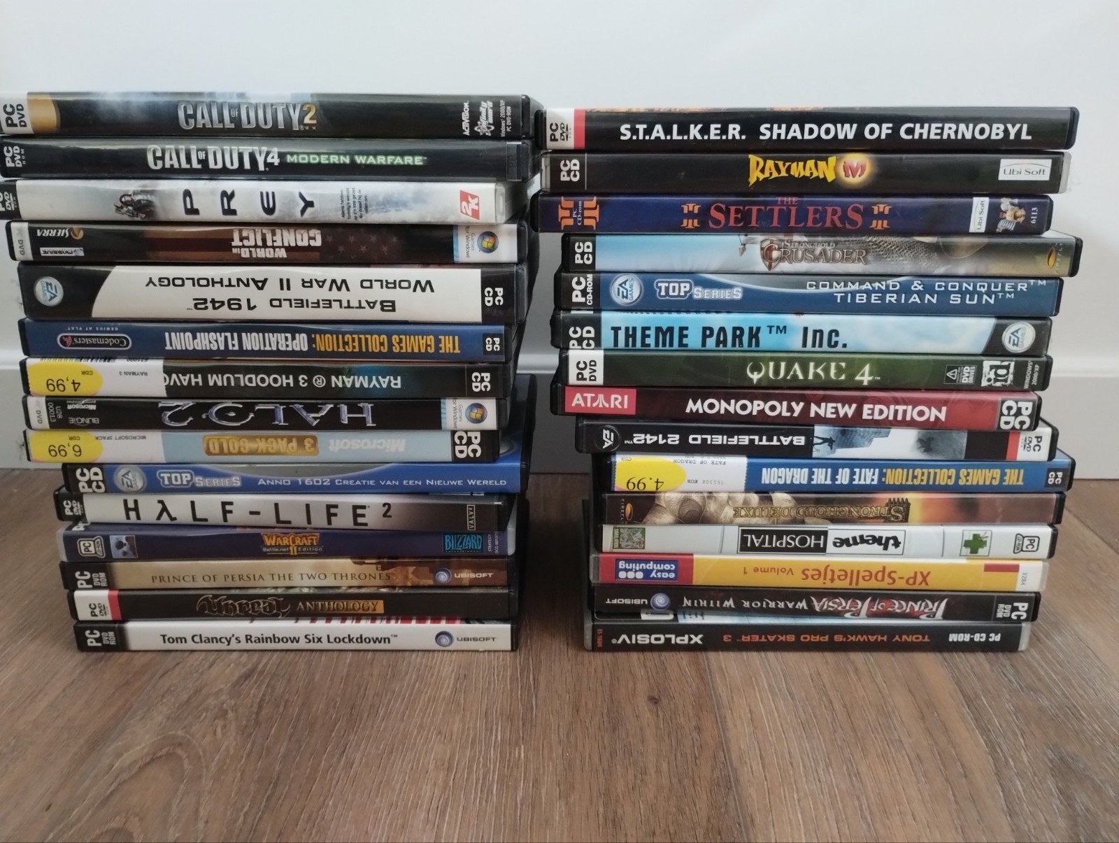 30 Oudere PC spellen en games, Gebruikt, 1 speler, Vanaf 3 jaar, Ophalen