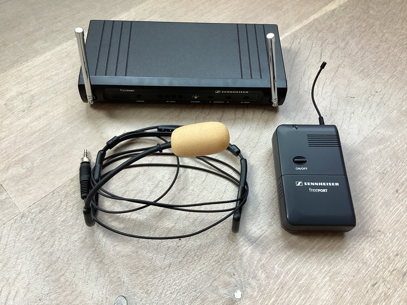 Sennheiser FreePort Draadloze Head Set, Ophalen of Verzenden, Nieuw, Zangmicrofoon, Draadloos