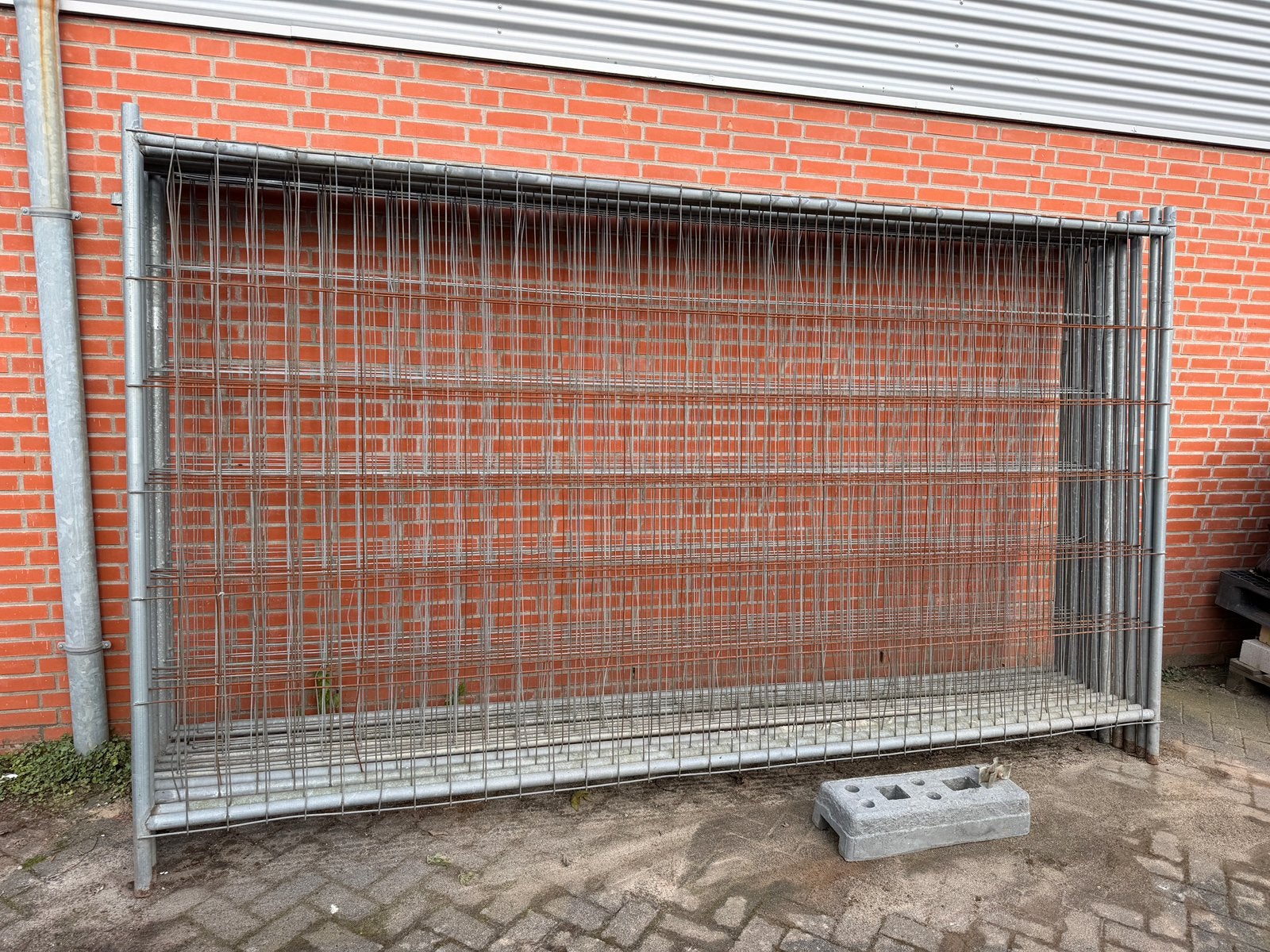 Bouwhekken gebruikt, Tuin en Terras, Ophalen, Gebruikt, IJzer