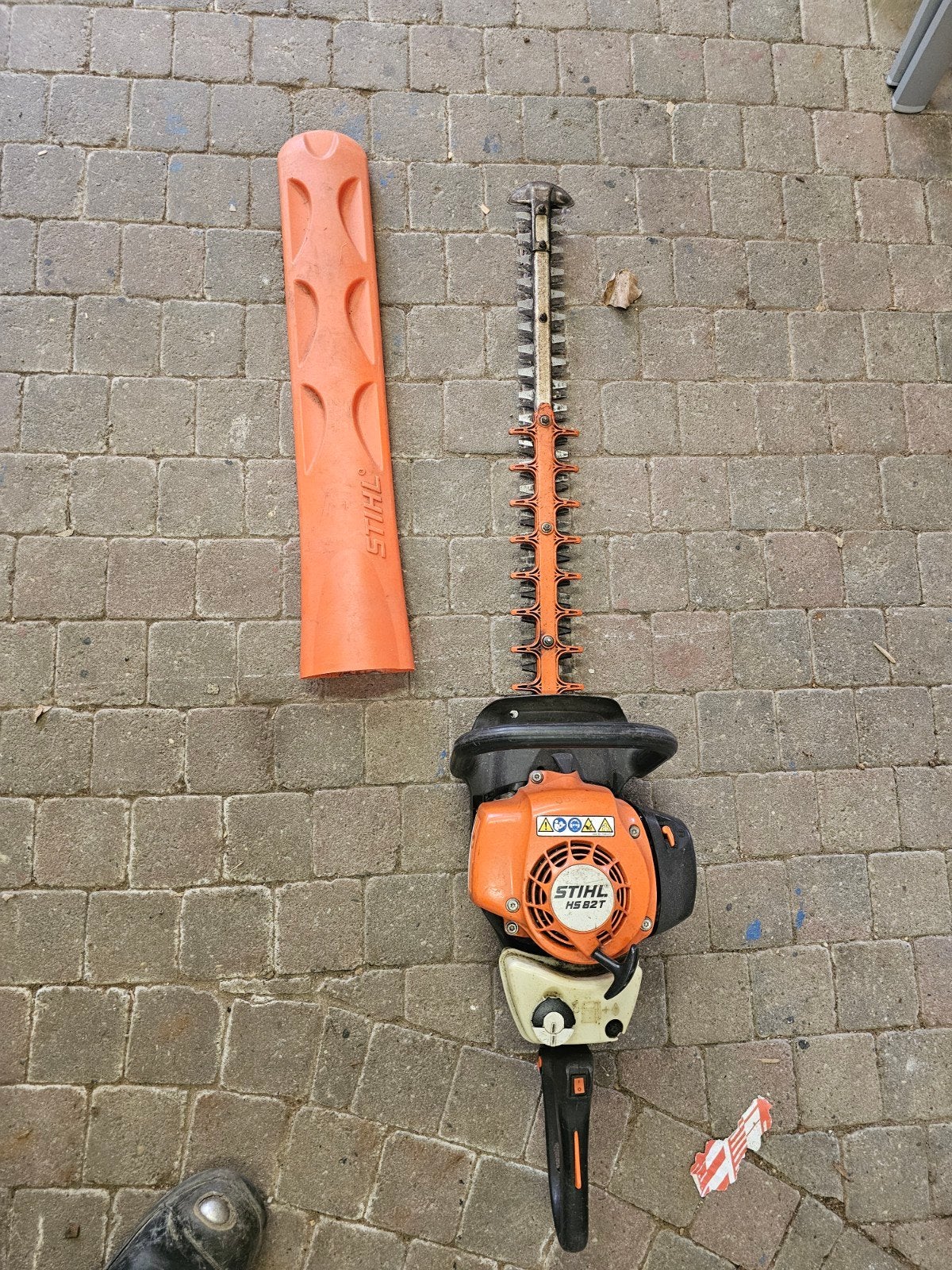 Stihl HS82T Heggenschaar 60 cm blad (2016), Ophalen, Gebruikt, Benzine, Stihl