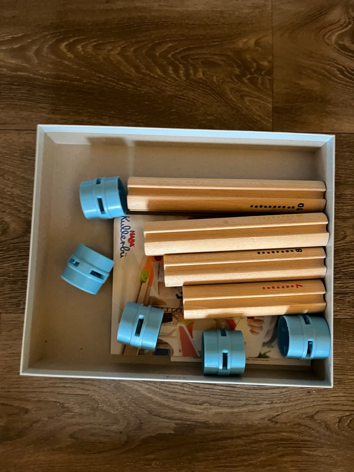 HABA Kullerbü Hoge Zuilen 304800 uitbreidingsset, Ophalen, Zo goed als nieuw, Jongen of Meisje